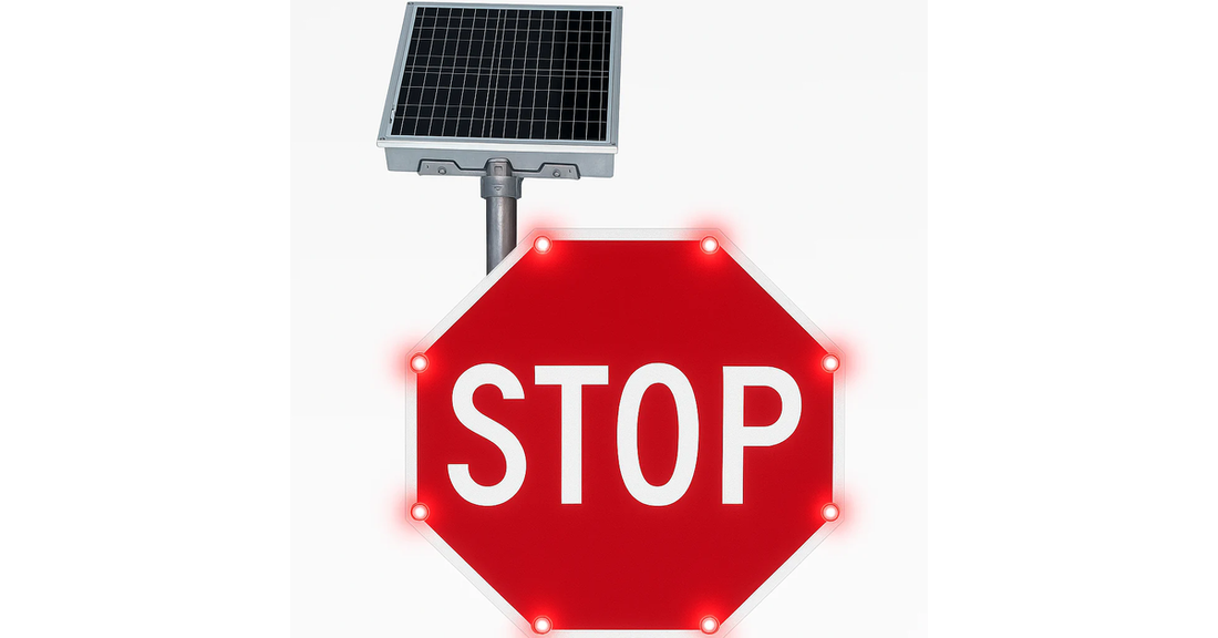Why Wisconsin Cities Are Installing Flashing Stop Signs
