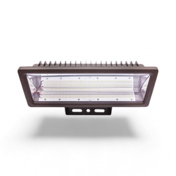 LED flood light fixtures for outdoor lighting