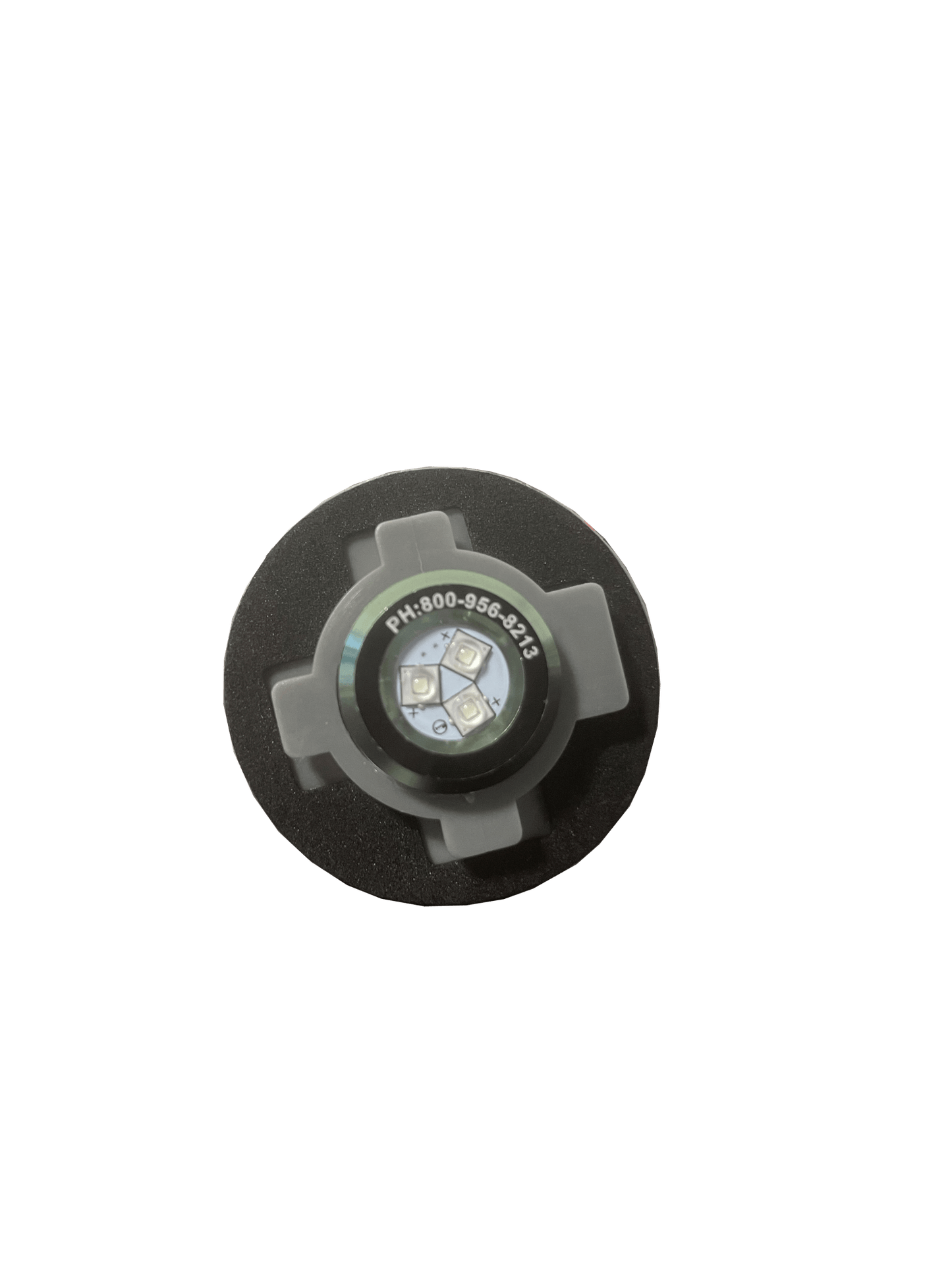 Red and green LED dock lights for stop-and-go truck bay safety signals