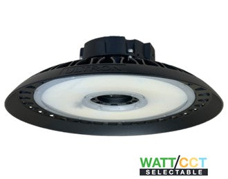 Commercial LED UFO adjustable high bay light with selectable wattage