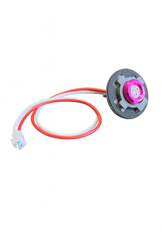 LED loading dock lights with red and green indicators for truck bay safety signaling