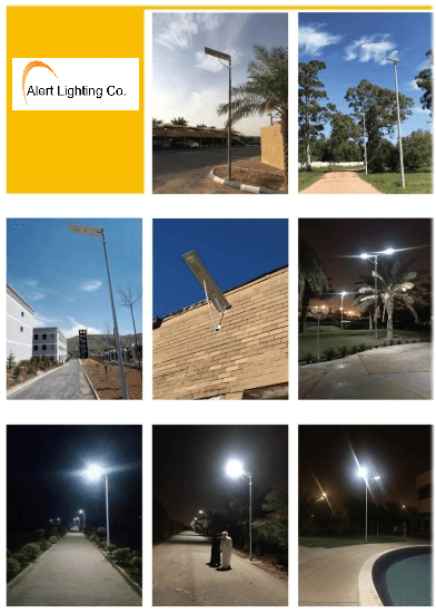 Solar LED Street Light 15W - Alert Lighting Co