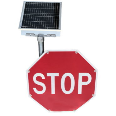 Stop Sign – 30″/36″ Solar L.E.D. Blinking Octagon